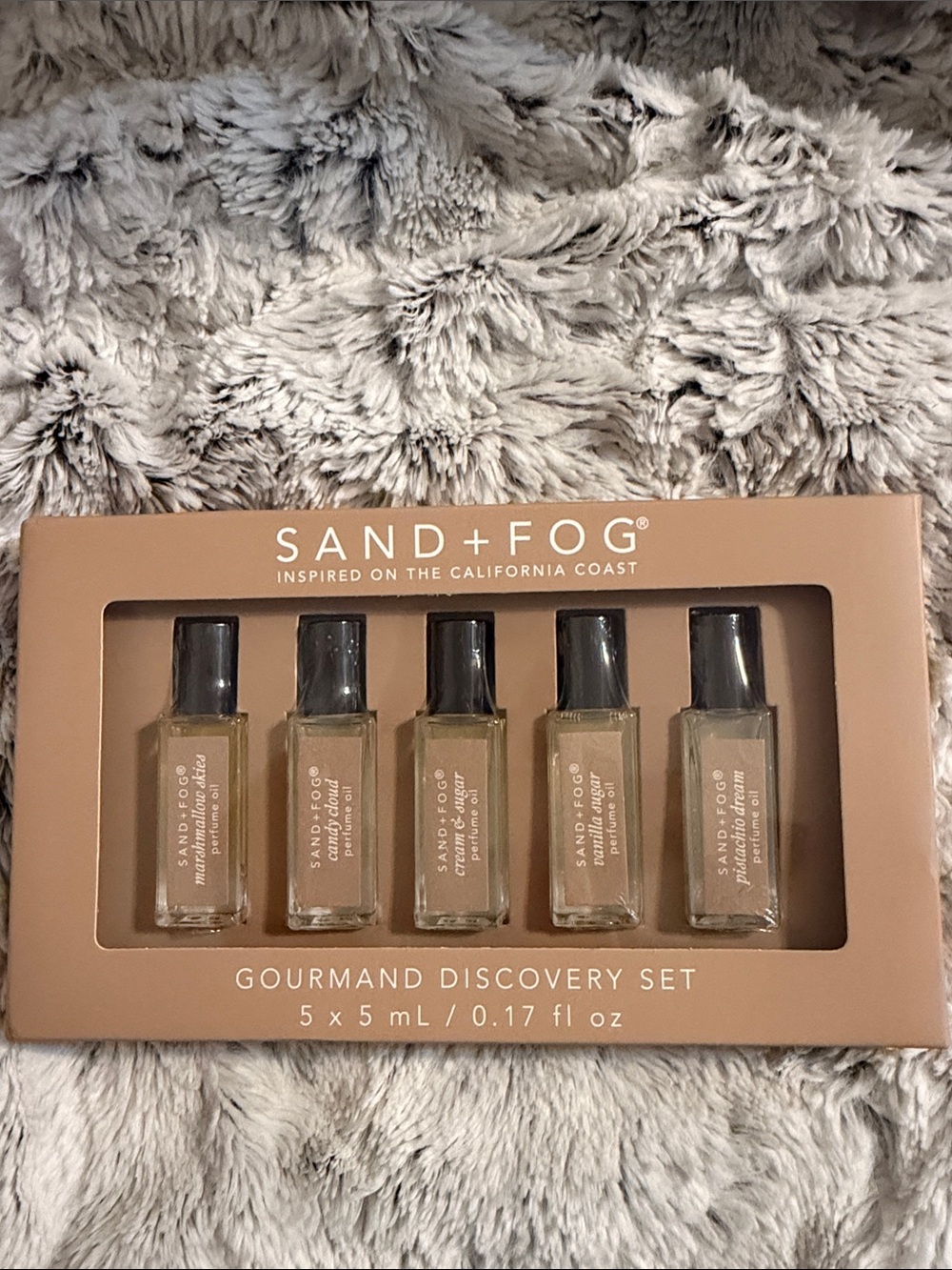 Sand + Fog Gourmand Discovery Fragrance Oil Set - Beige